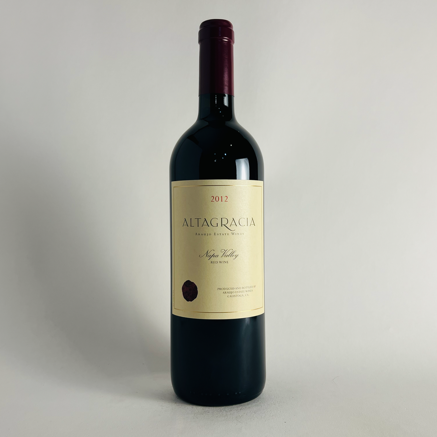 Eisele Altagracia Cabernet Sauvignon 2012