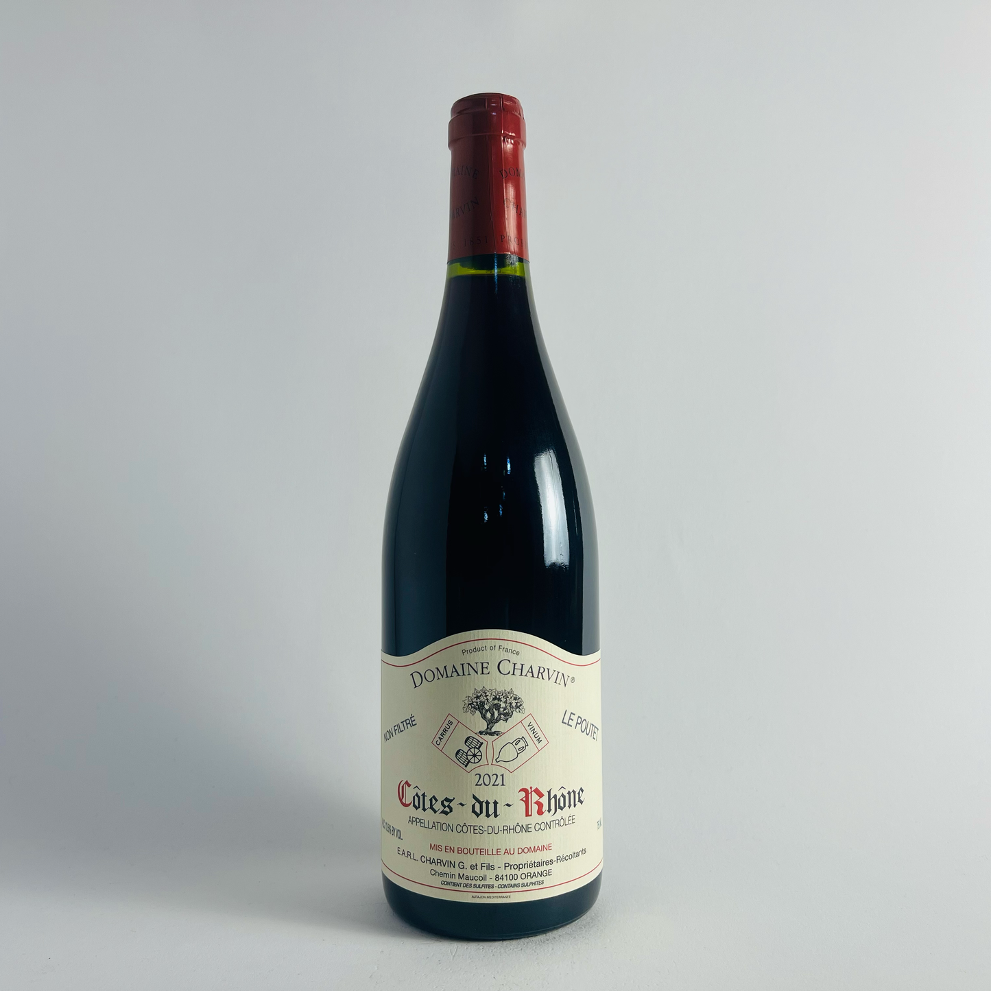 Domaine Charvin Cotes Du Rhone Le Poutet 2021
