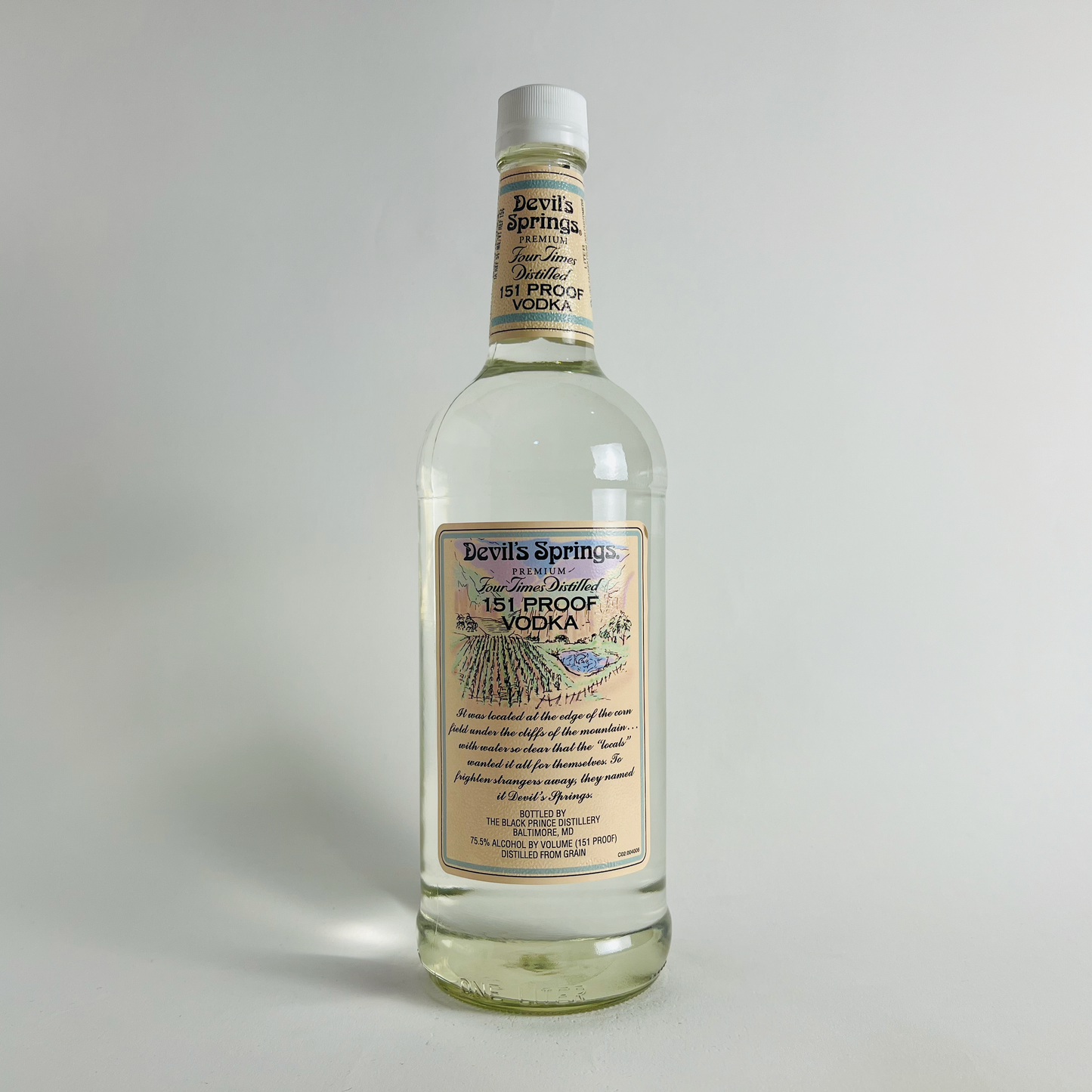 Devil's Springs Vodka 151 Proof Liter
