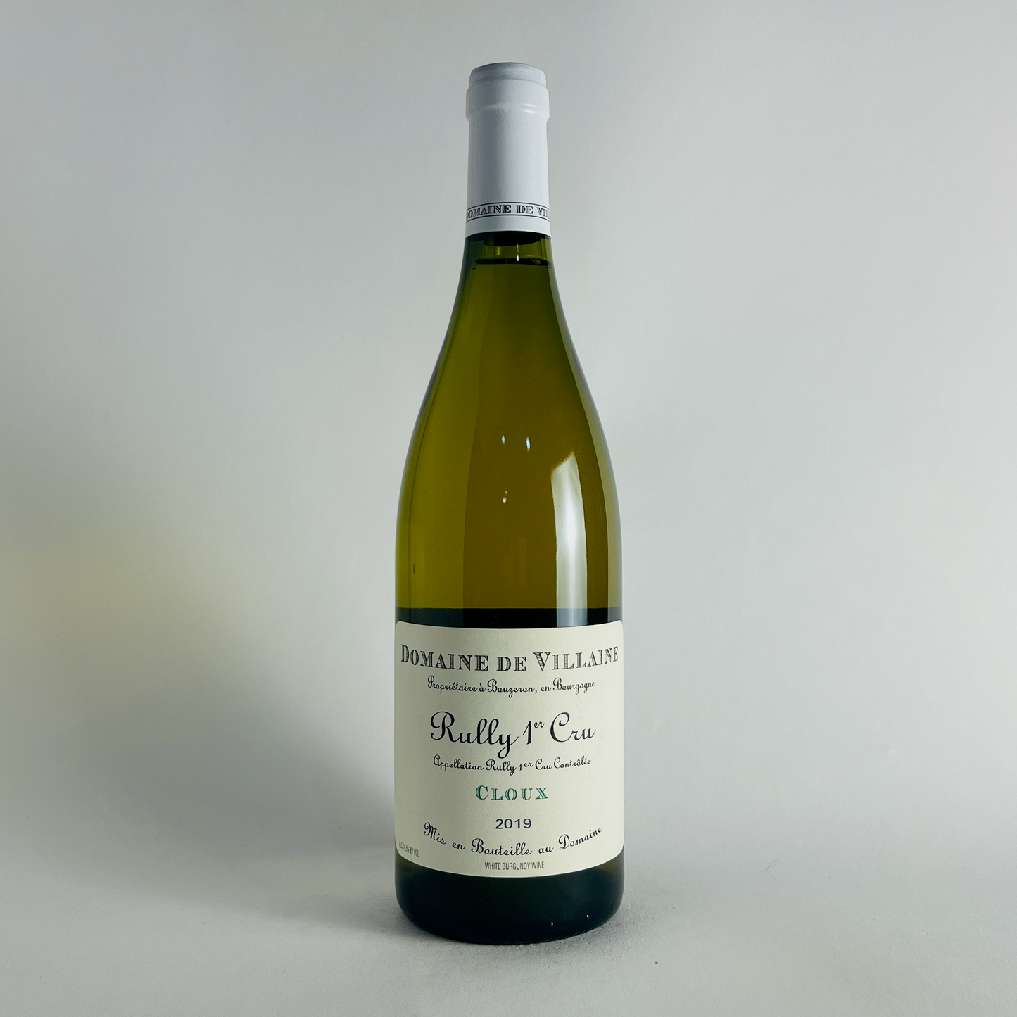 Domaine De Villaine Rully Blanc 1er Cru Les Cloux 2019