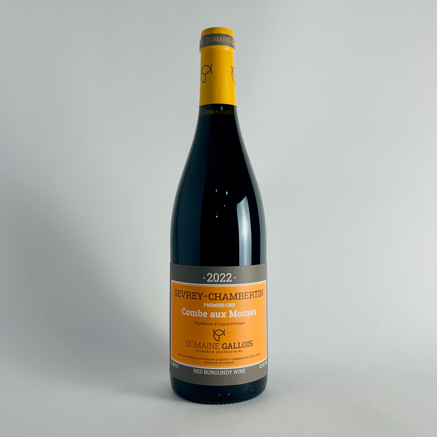 Domaine Gallois Gevrey-Chambertin 1er Cru Combe Aux Moines 2022