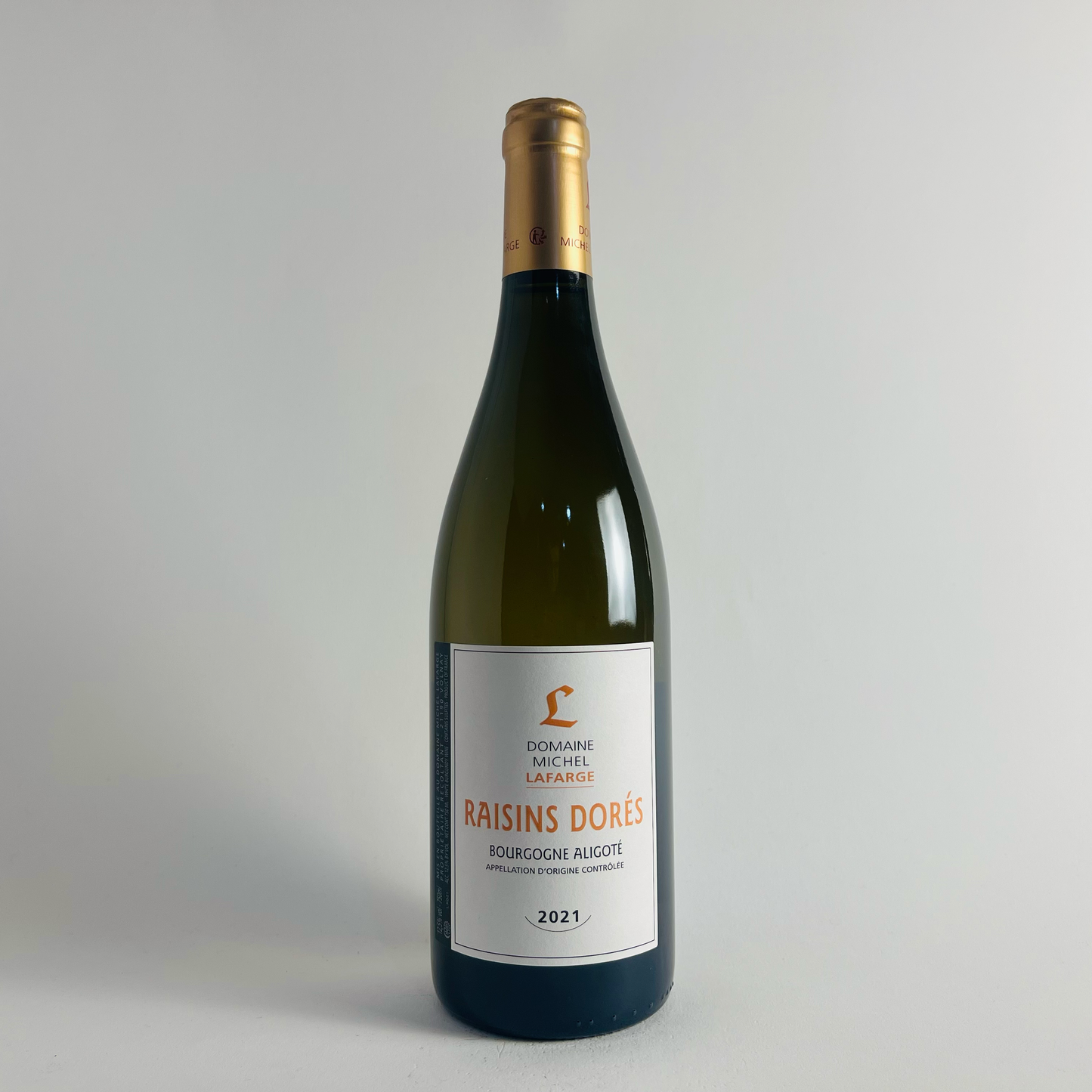 Domaine Michel Lafarge Bourgogne Aligote Raisins Dores 2020