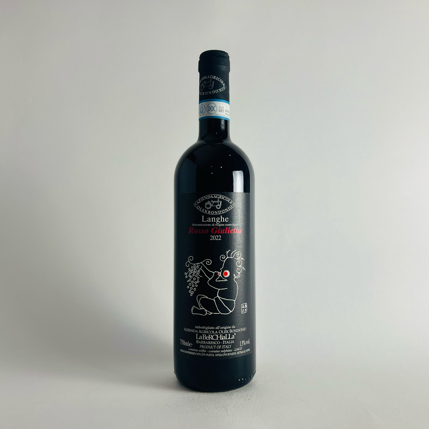 Olek Bondonio Pelaverga Rosso Giulietta 2022