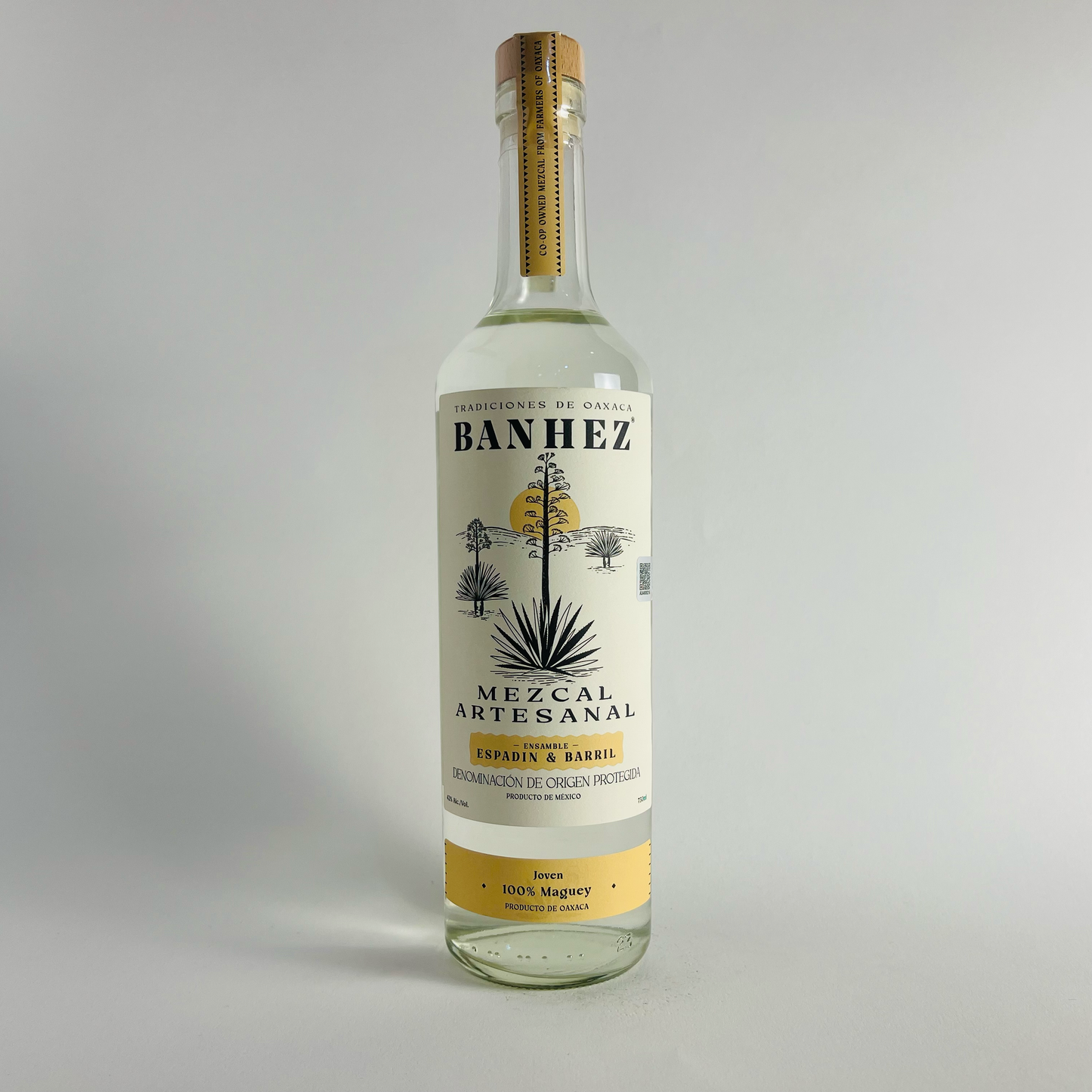 Banhez Mezcal Joven Espadin & Barril