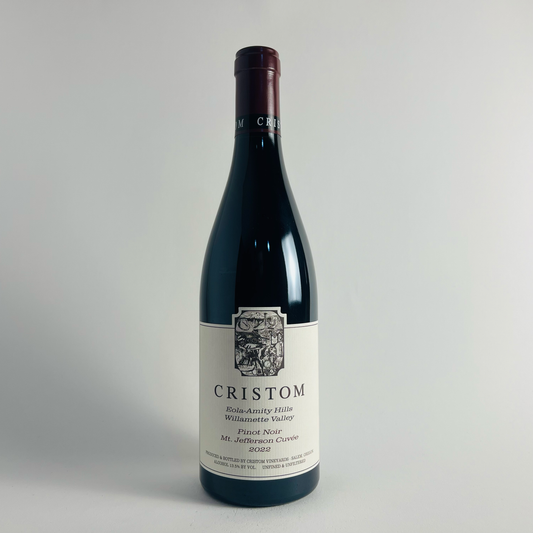 Cristom Pinot Noir Mt Jefferson Cuvee  2022