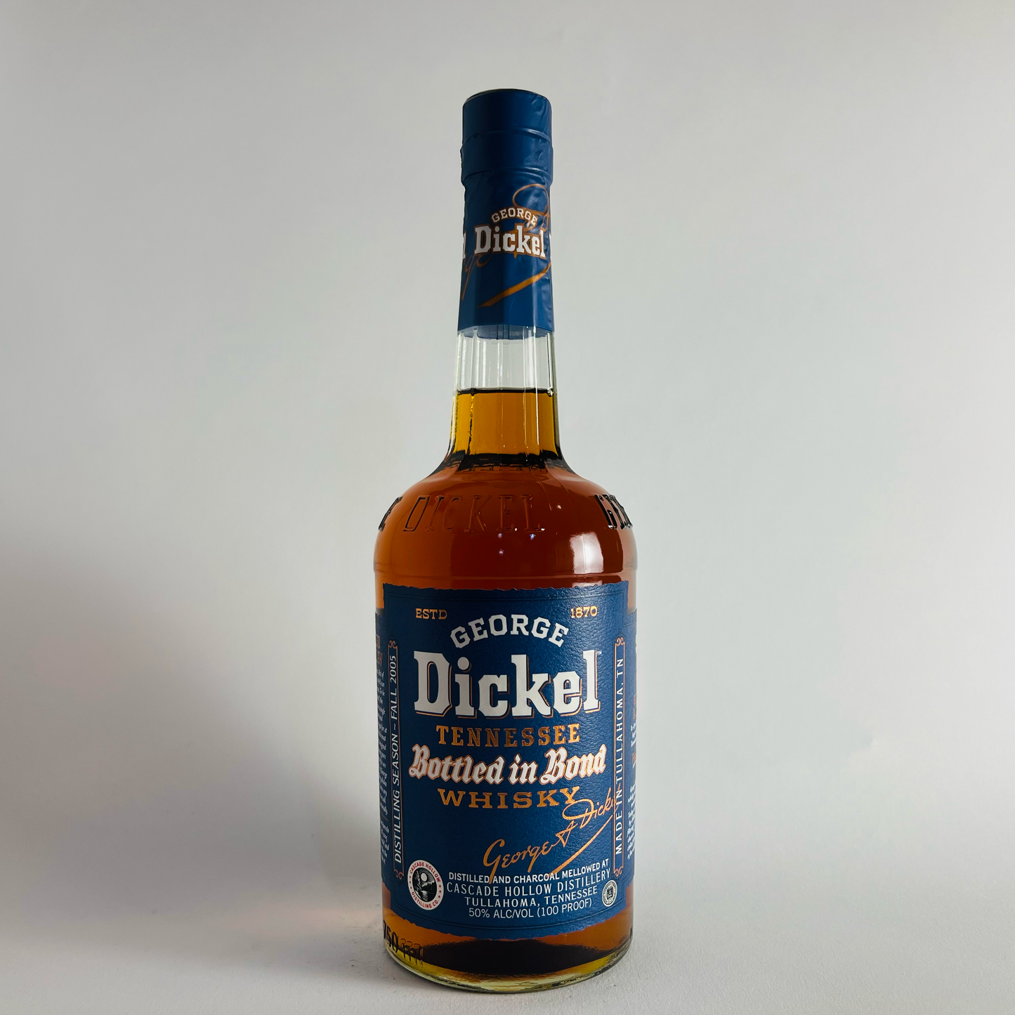 George Dickel Tennessee Whiskey Bottled In Bond