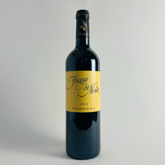 Fugue De Nenin Pomerol 2012