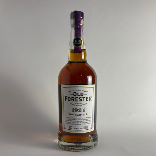 Old Forester 1924 Craft 10 Year 100 Proof